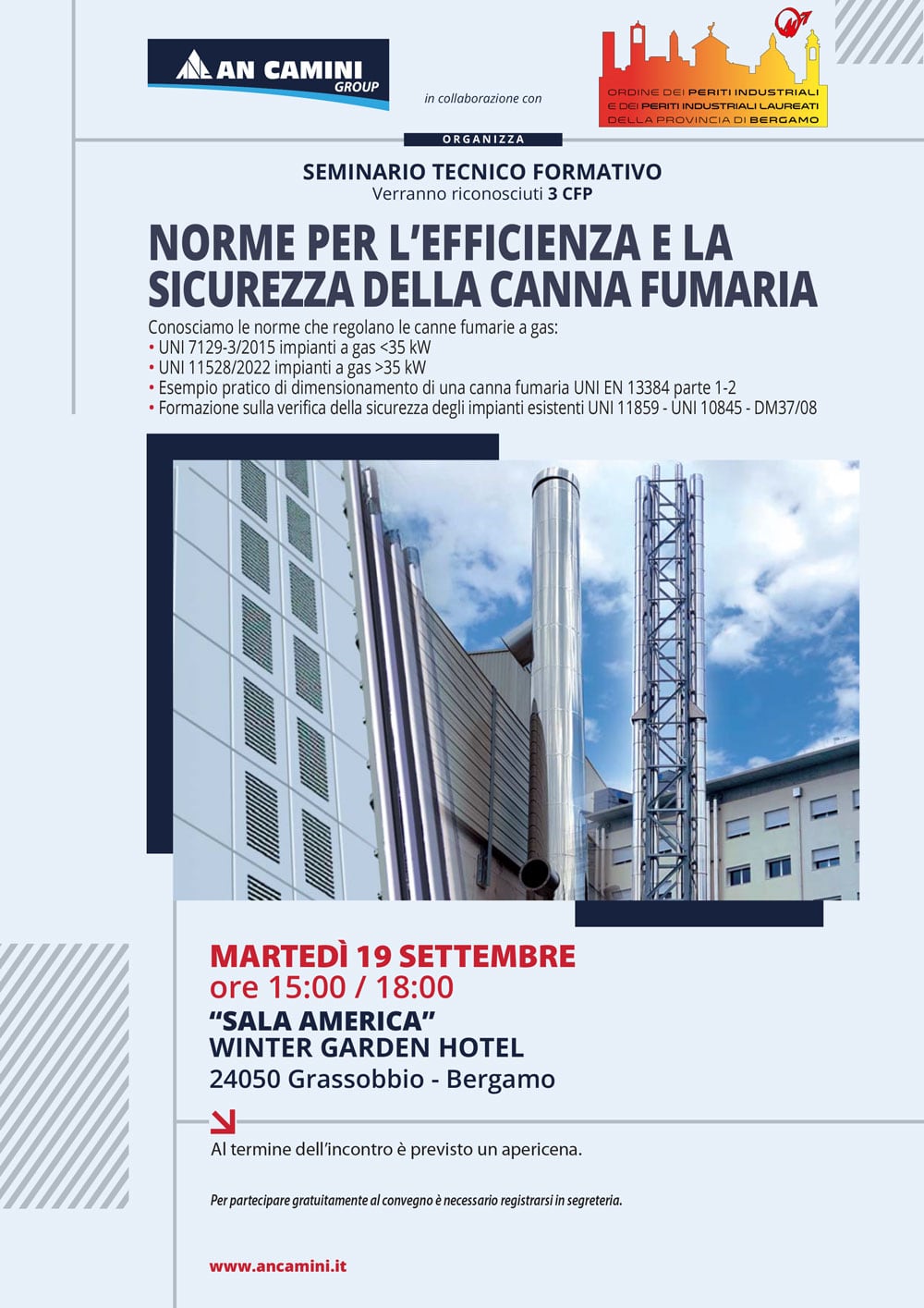 NORME PER L’EFFICIENZA E LASICUREZZA DELLA CANNA FUMARIA