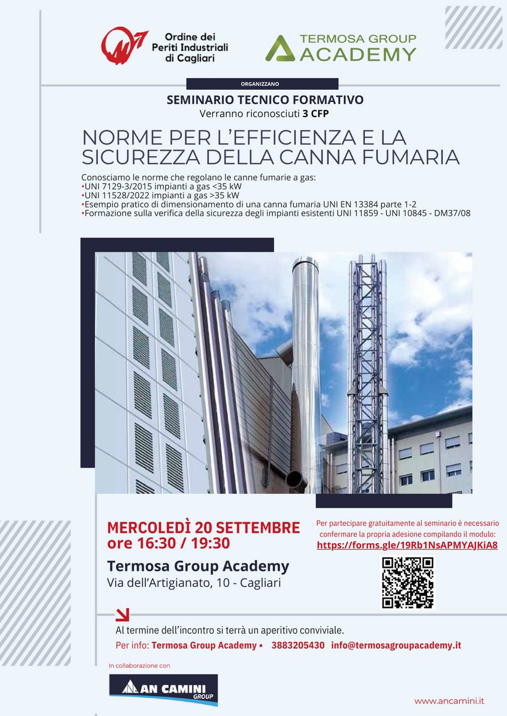 NORME PER L’EFFICIENZA E LASICUREZZA DELLA CANNA FUMARIA