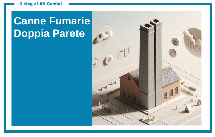canne fumarie a doppia parete AN Camini